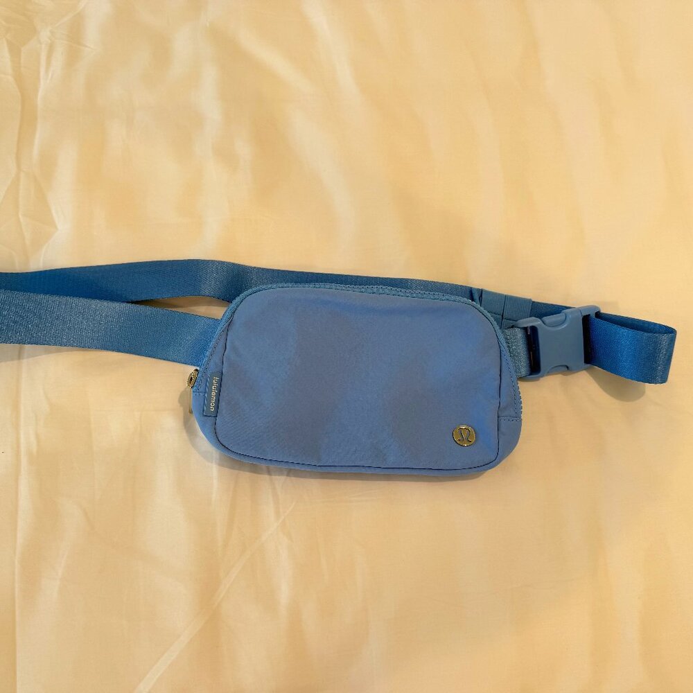 Blue Lululemon Belt Bag